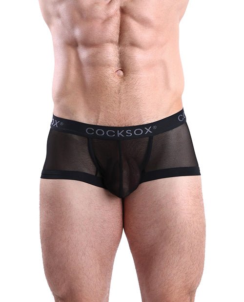 Cocksox Mesh Contour Pouch Trunk Shadow Black MD