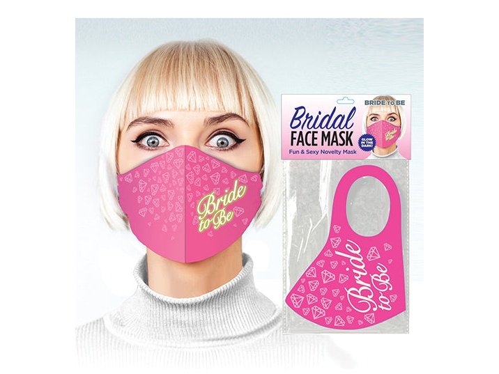 Bride to be Face Mask - Pink