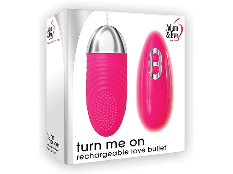 Adam & Eve Turn Me On Love Bullet - Pink