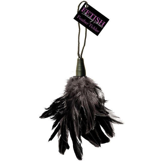 Fetish Fantasy Feather Tickler Black w/Wrist Strap