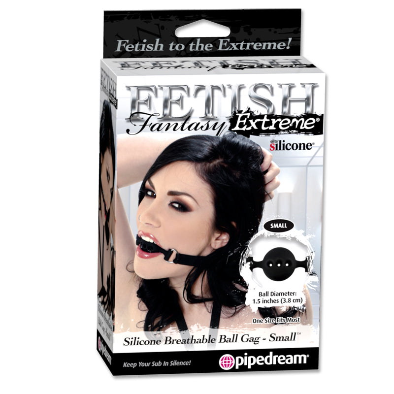 Fetish Fantasy Extreme Silicone Breathable Ball Gag - Small