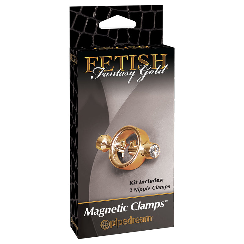 Fetish Fantasy Gold - Magnetic Nipple Clamps
