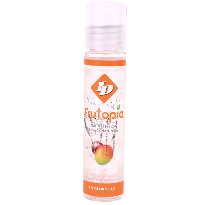 ID Frutopia Mango Passion Flavored Lubricant 1 fl oz Pocket Bottle