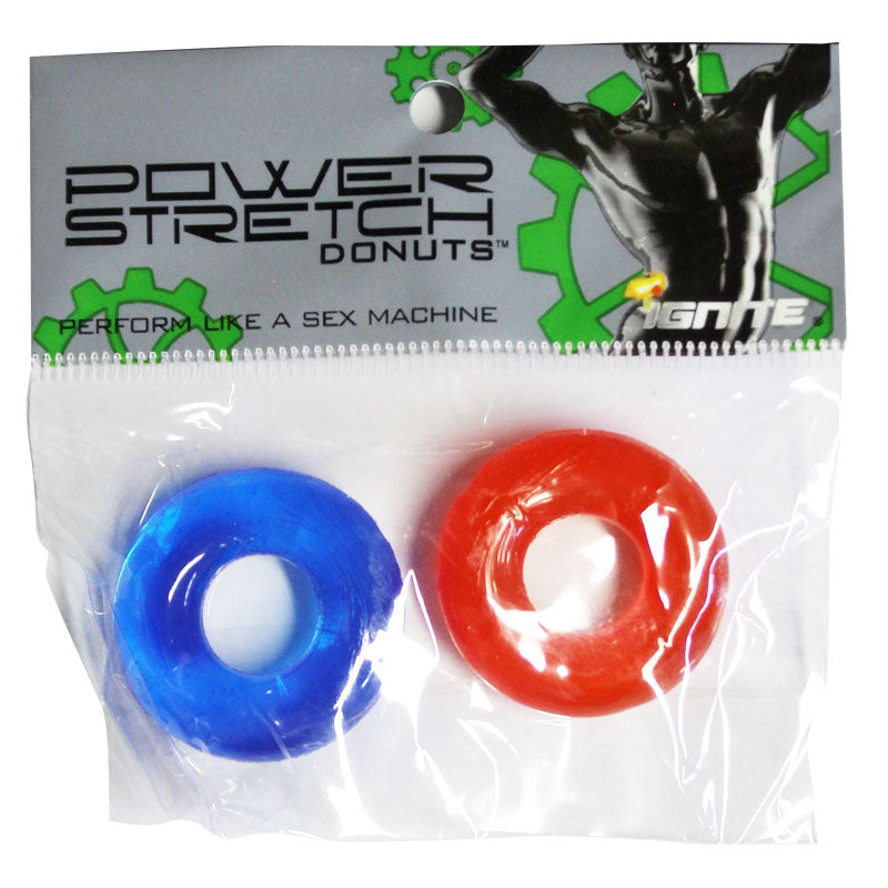 SI Power   Donuts 2Pk Red/Blue