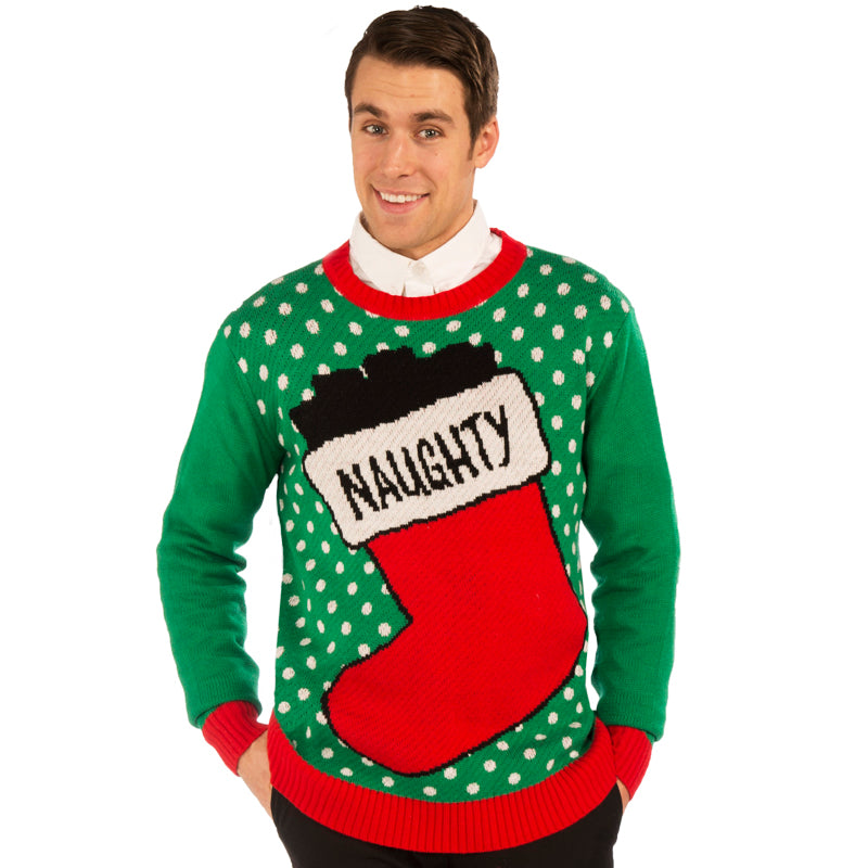 Xmas Sweater Naughty XL