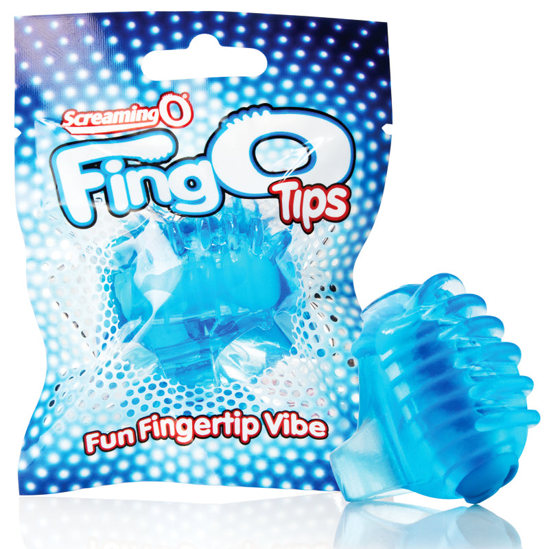 Screaming O FingO Tips Blue