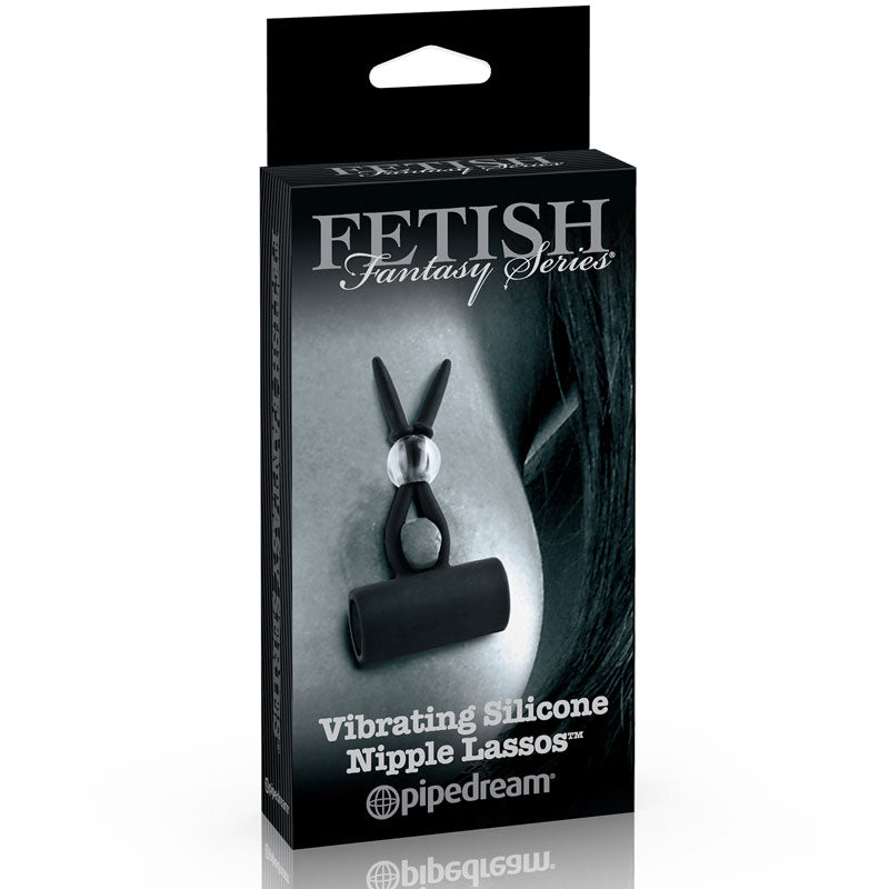 Fetish Fantasy Limited Edition - Vibrating Silicone Nipple Lassos