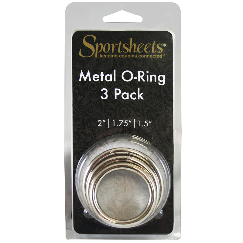 SS Metal O-Ring 3 Pack
