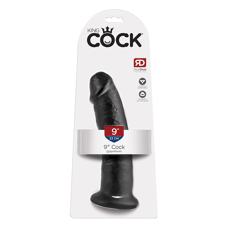 King Cock - 9in Cock Black