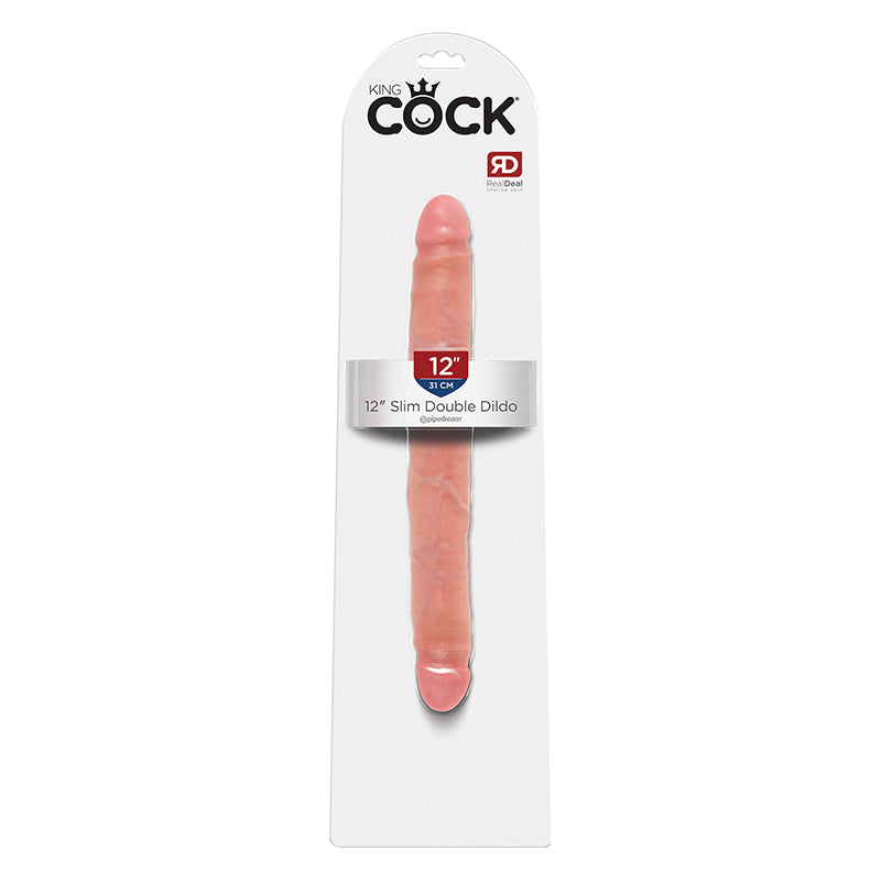 King Cock - 12in Slim Double Flesh