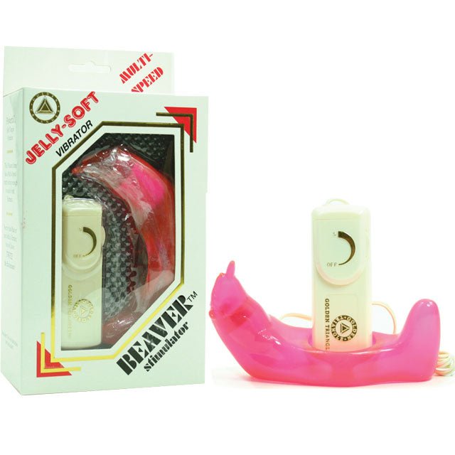 '++Beaver Stimulator-Pink Soft Vibe