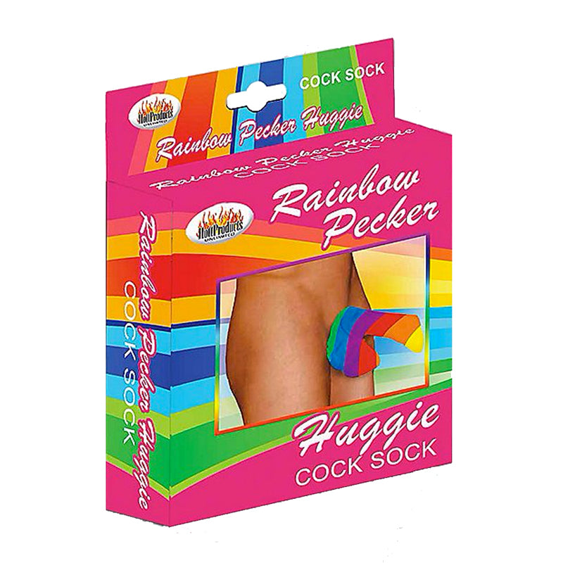 Rainbow Huggie Mens Cock Sock
