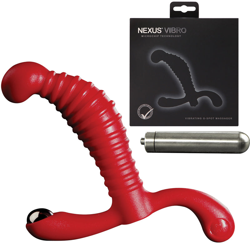Nexus Vibro Prostate Massager - Red