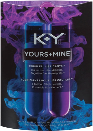 K-Y Yours + Mine Couples Lubricant PM8892