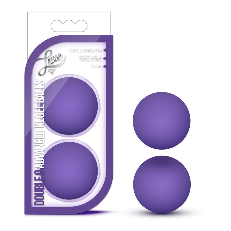 Luxe - Double O Adanced Kegel Balls - Purple