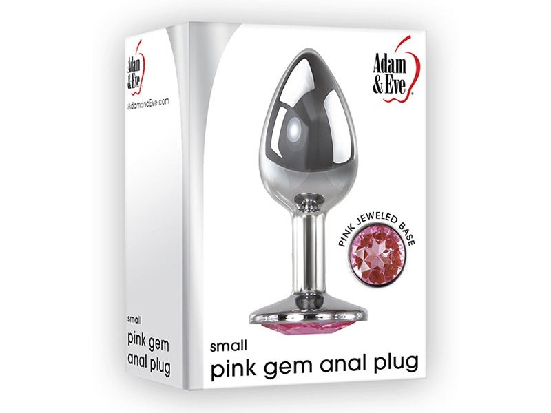 A&E Small Pink Gem Anal Plug