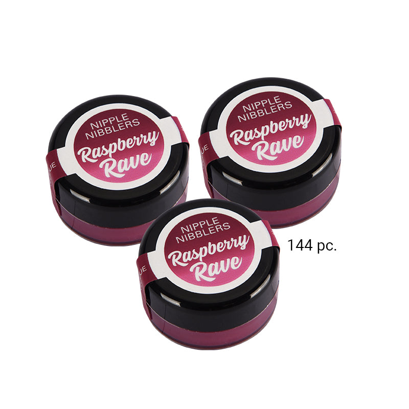 Nipple Nibbler Cool Tingle Balm Raspberry Rave (Bulk Pack/144 pcs) 3 g