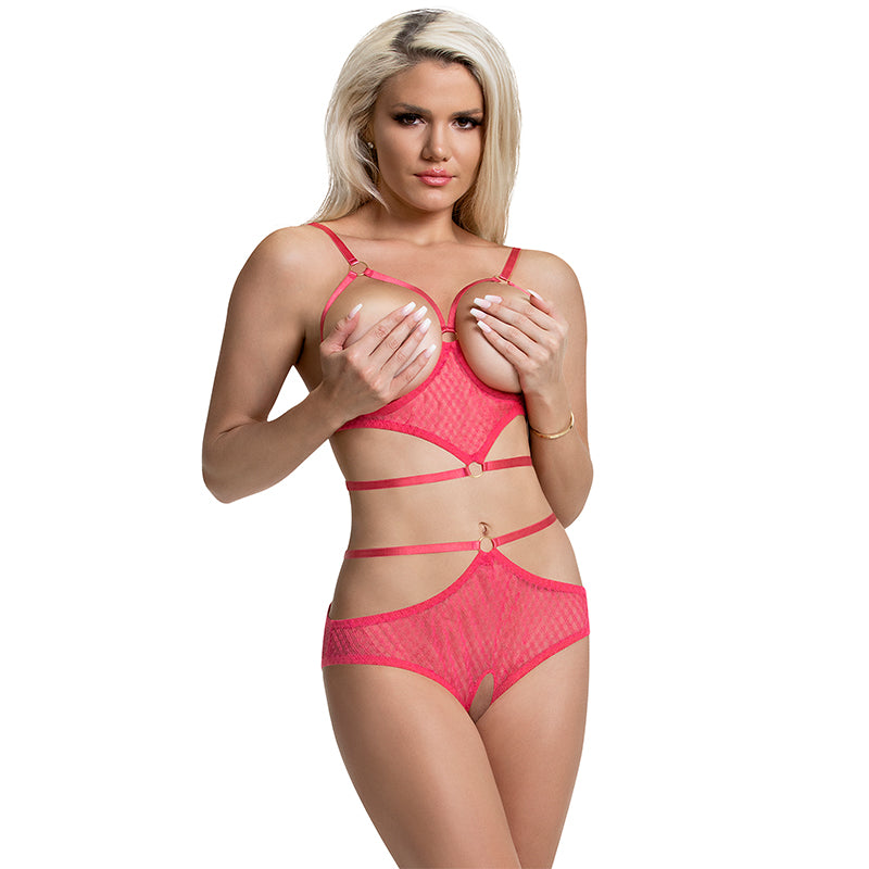 MS Diamond Girl Bra & Panty Set Watermelon L/XL