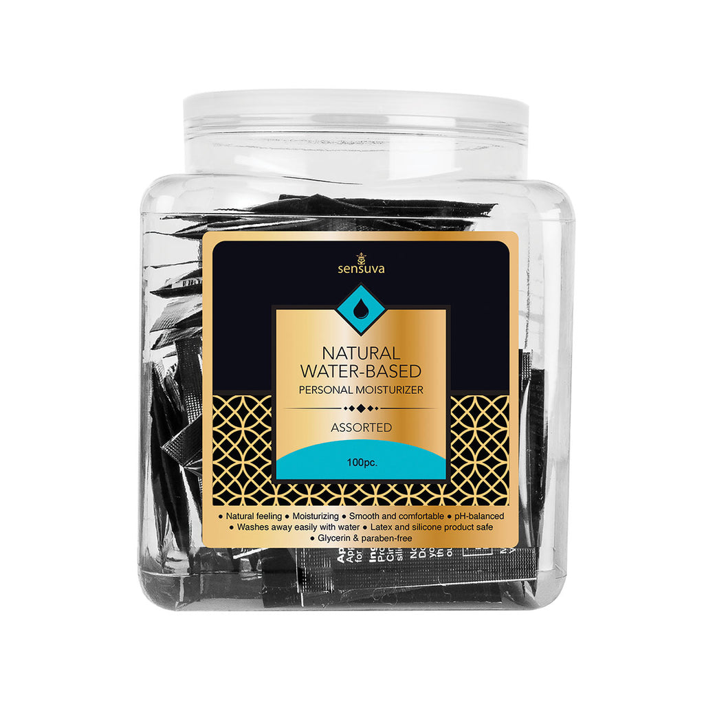 Sensuva Natural Water Based Personal Moisturizer  100pc
