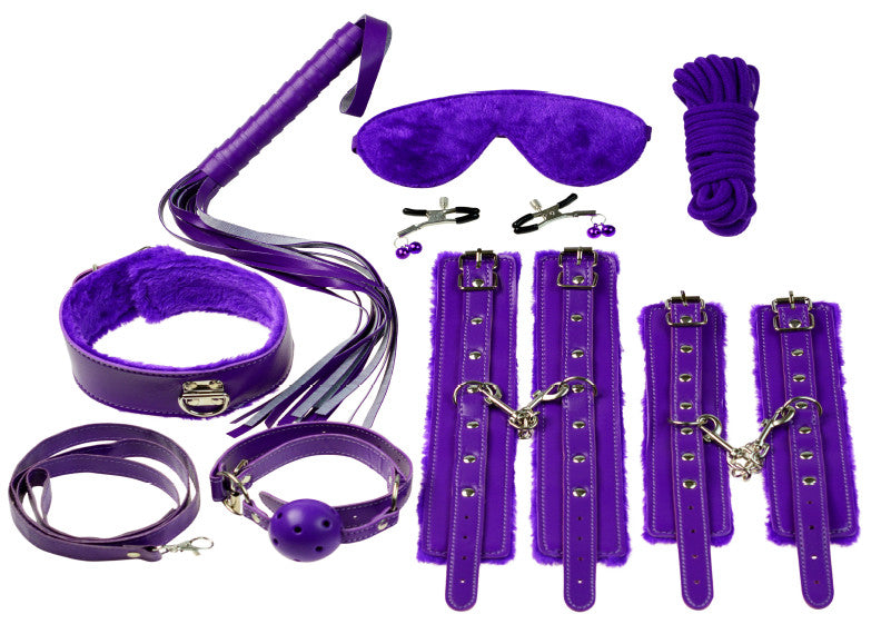Everything Bondage Kit - Purple