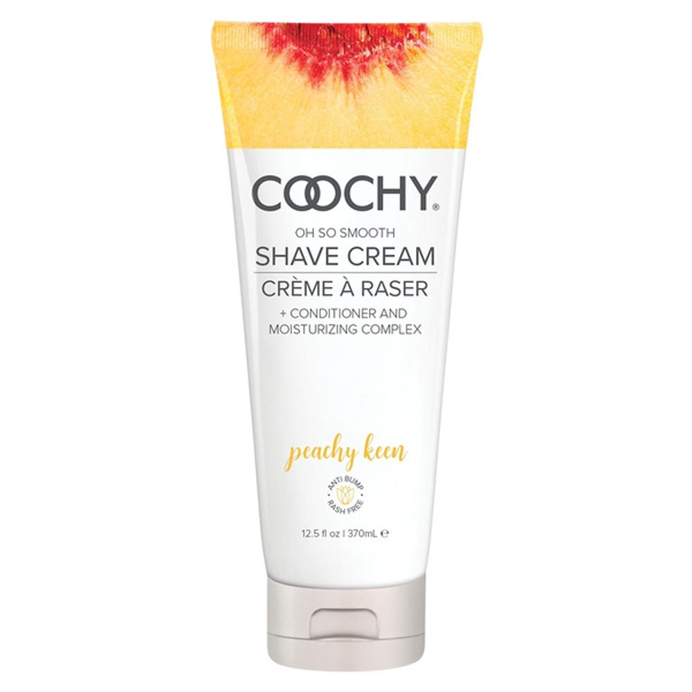 Coochy Oh So Smooth Shave Cream - Peachy Keen 12.5 Fl Oz 370ml COO1014-12