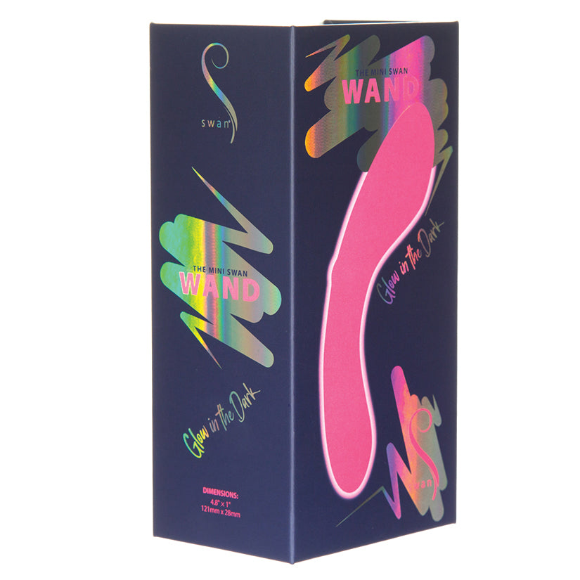 Swan- The Mini Swan Wand Glow-in-the-Dark Pink