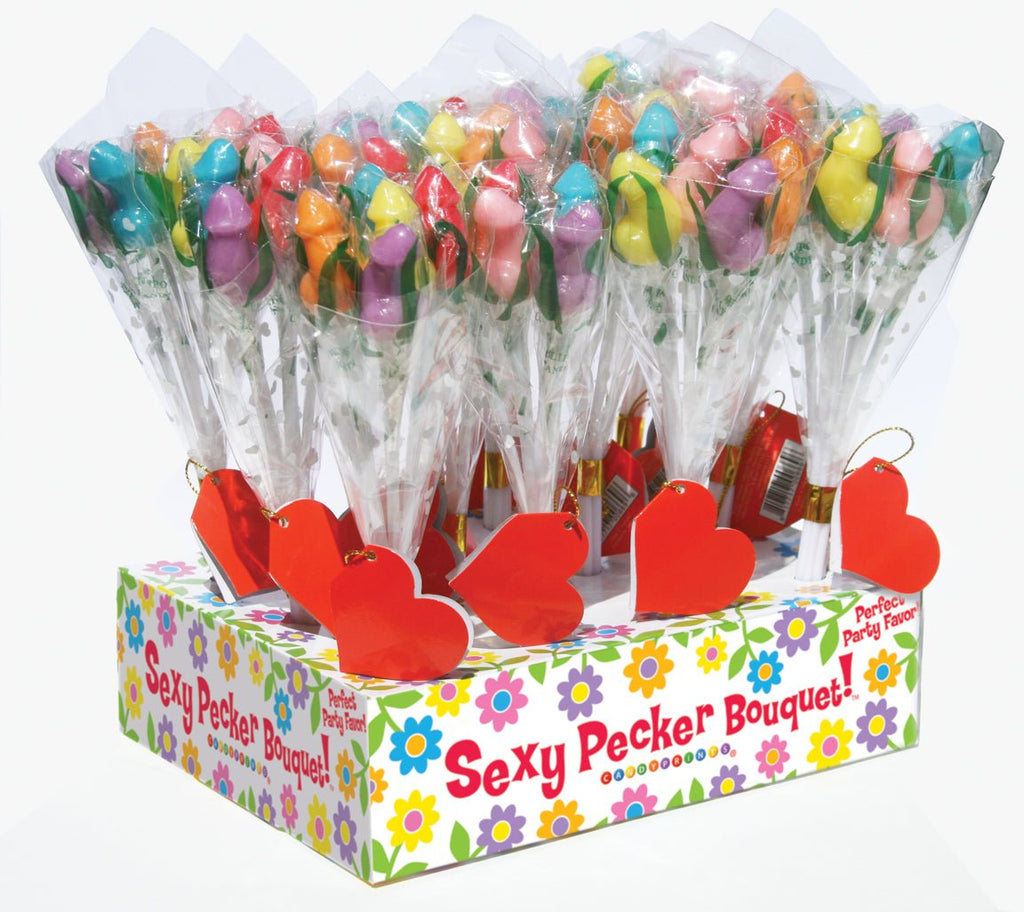 Candy Penis Bouquet - 12 Piece Display CP-669