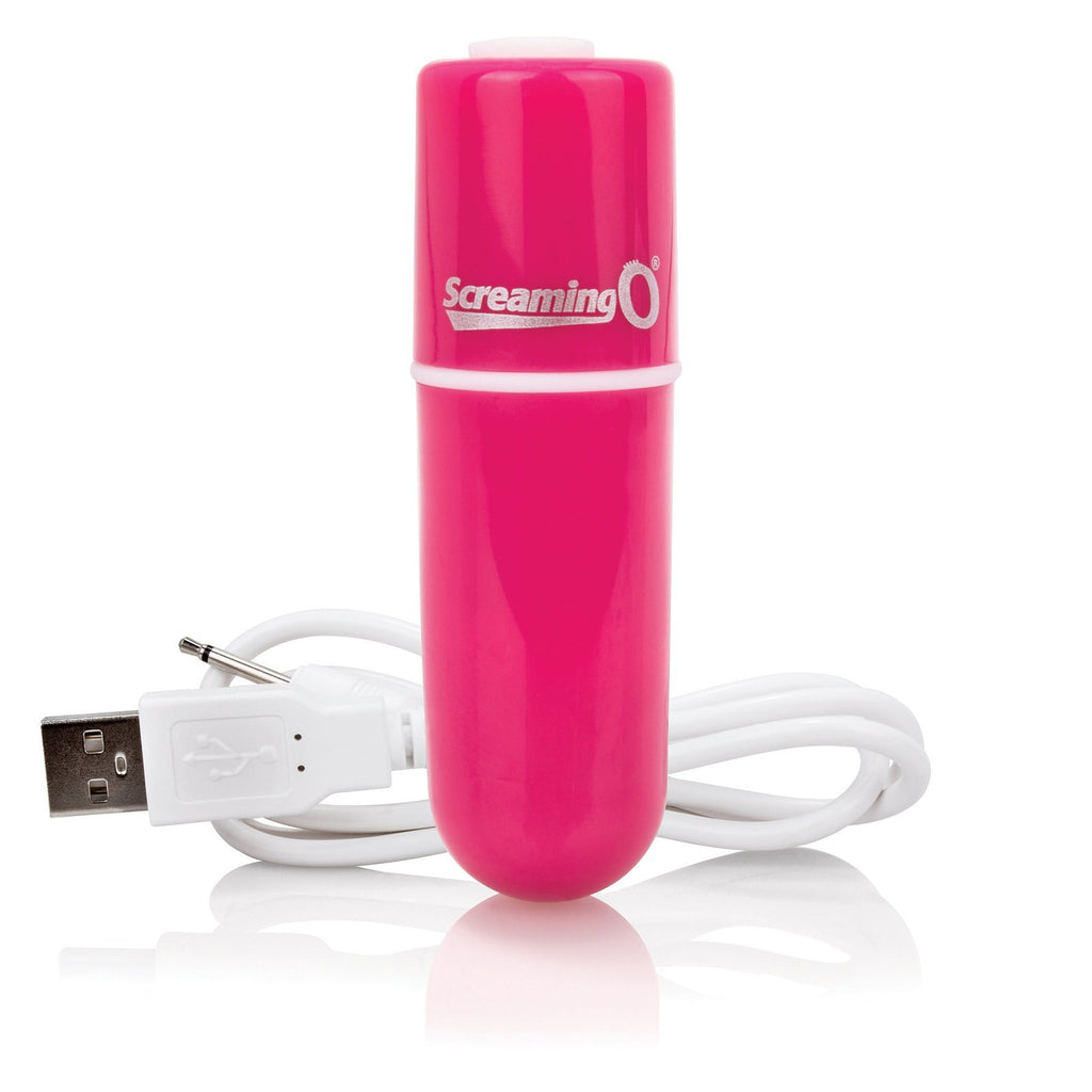 Charged Vooom Rechargeable Bullet Vibe - Pink AMV-PK-101E
