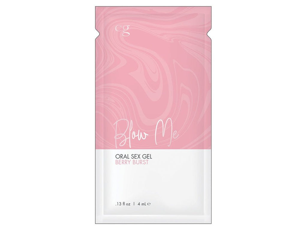 CG Blow Me Oral Sex Gel-Berry Burst Foil