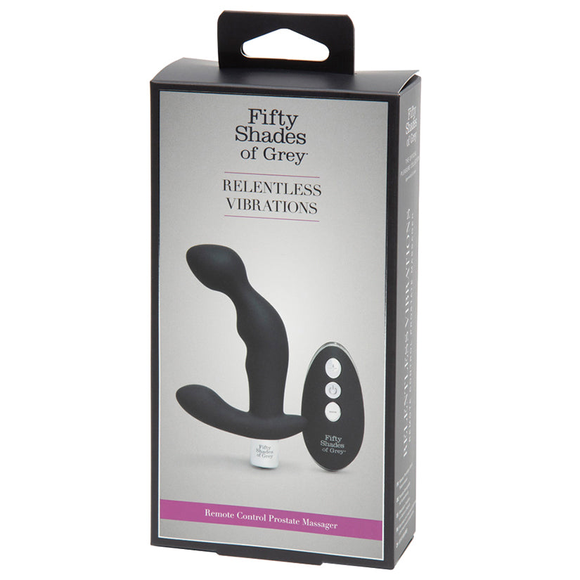 Fifty Shades of Grey Relentless Vibrations Remote Control Prostate Vibe