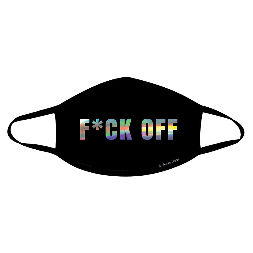 Neva Nude Black with FCK Mask-FCK in holo