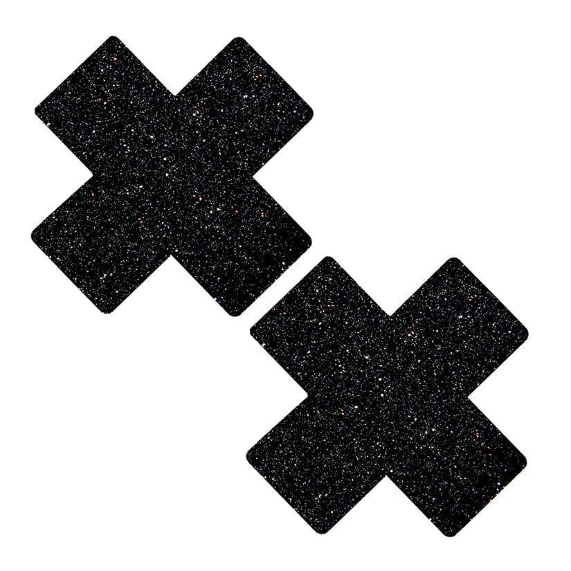Neva Nude Nipztix X-Factor Black Malice-Black Glitter