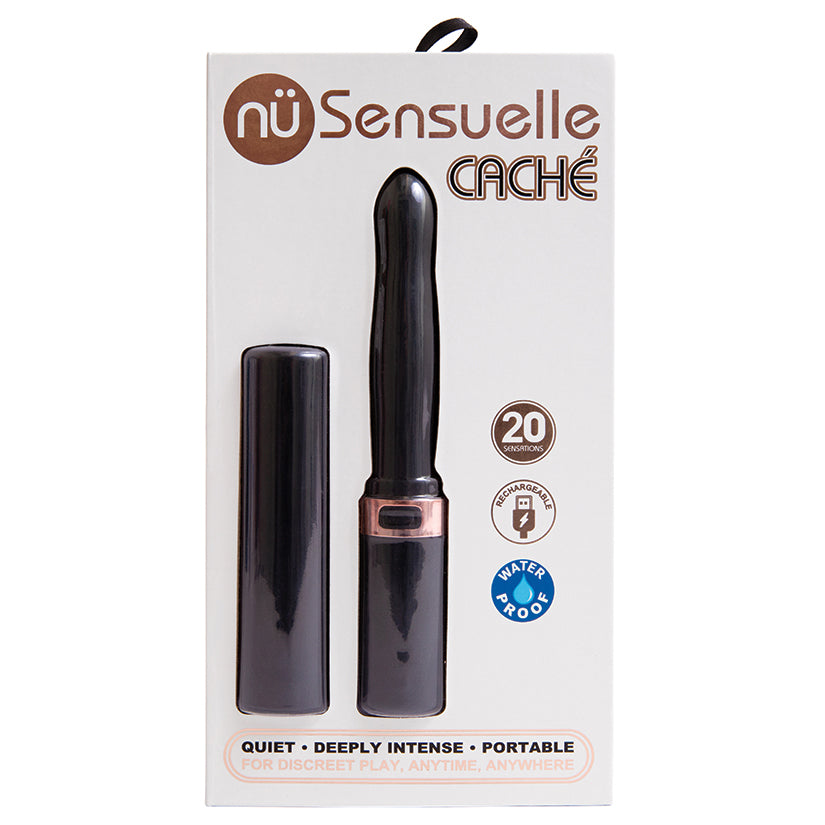 Sensuelle Cache 20 Function Covered Vibe-Black