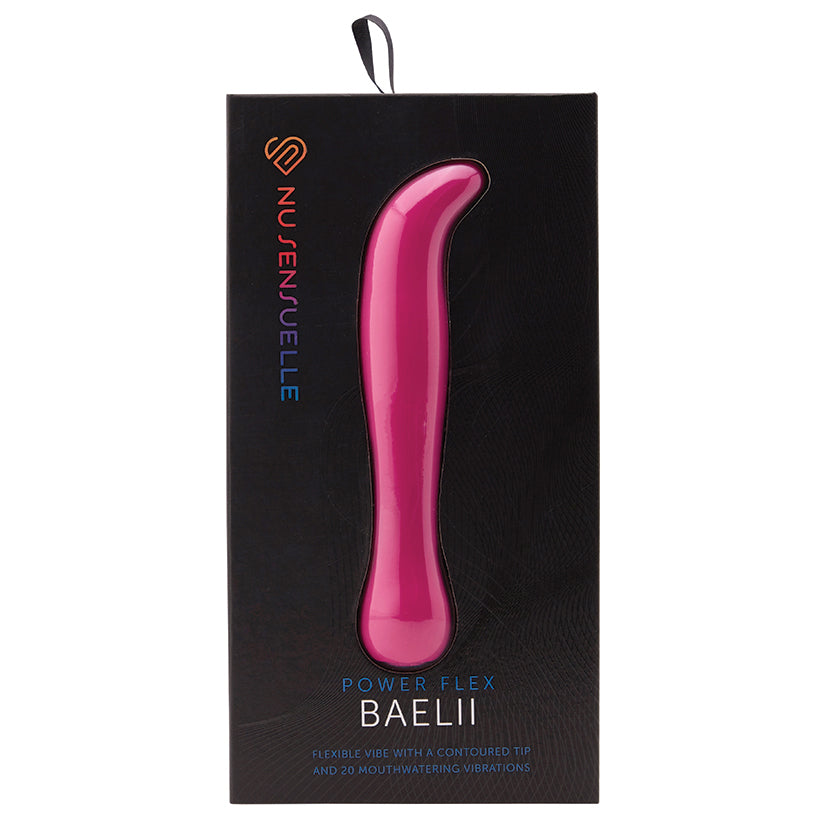 Nu Sensuelle Baelii Flexible G Spot Vibe 20 Function - Magenta