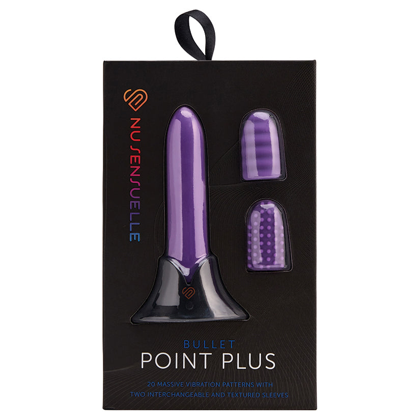 Nu Sensuelle Point Plus Rechargeable Bullet - Purple