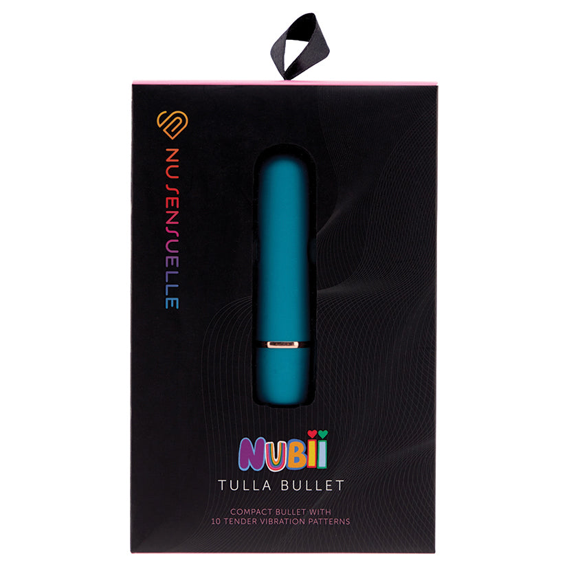 Nu Sensuelle Nubii Tulla Rounded Tip 10 Speed Bullet - Blue