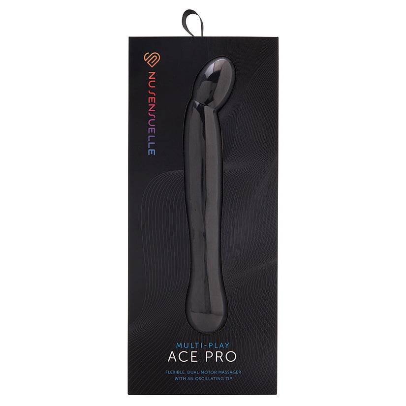 Nu Sensuelle Ace Pro Prostate & G Spot Vibe - Black