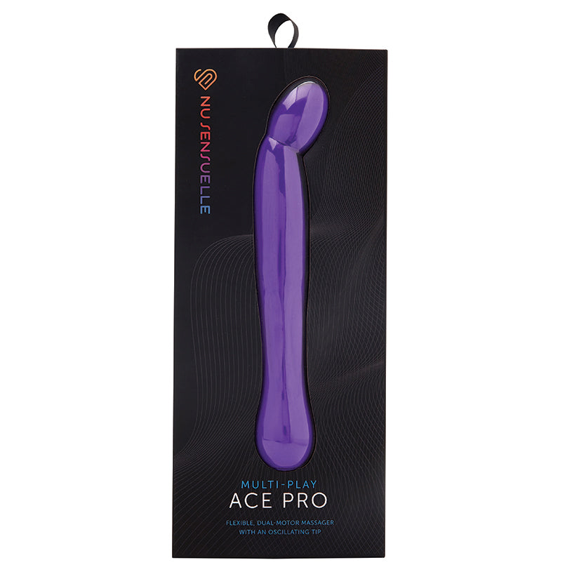 Nu Sensuelle Ace Pro Prostate & G Spot Vibe - Purple