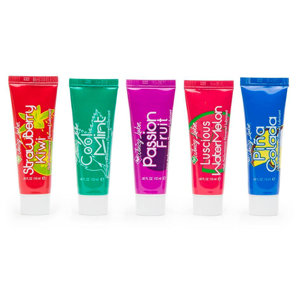 ID Juicy Lube - Assorted Flavors - 500 Pieces - 12 ml Tubes ID-JLT-C0D
