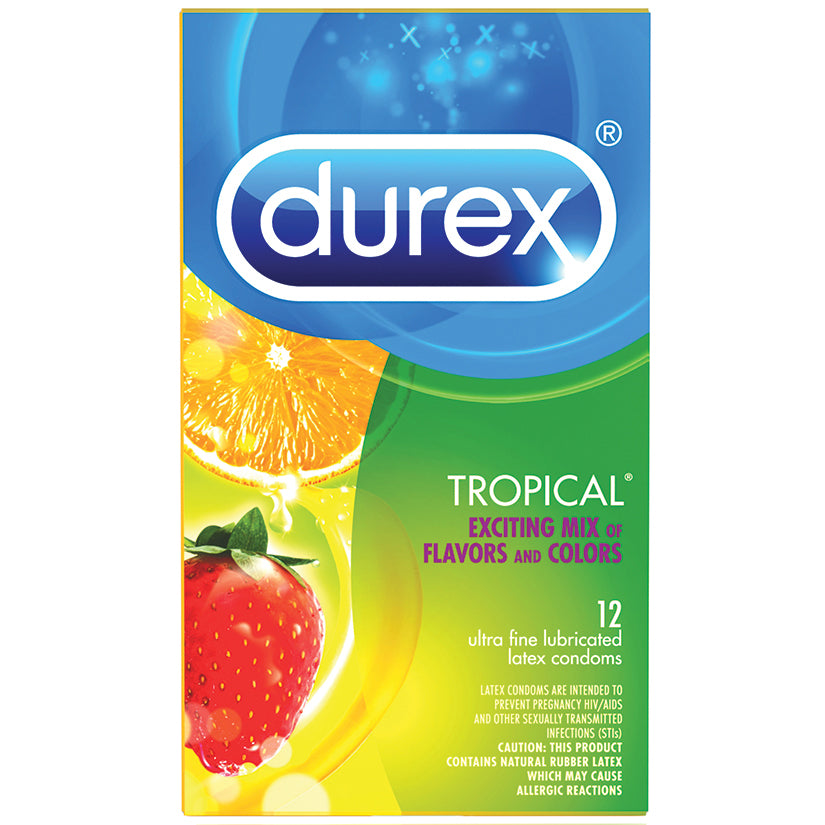 Durex Tropical Condoms (12 Pack)