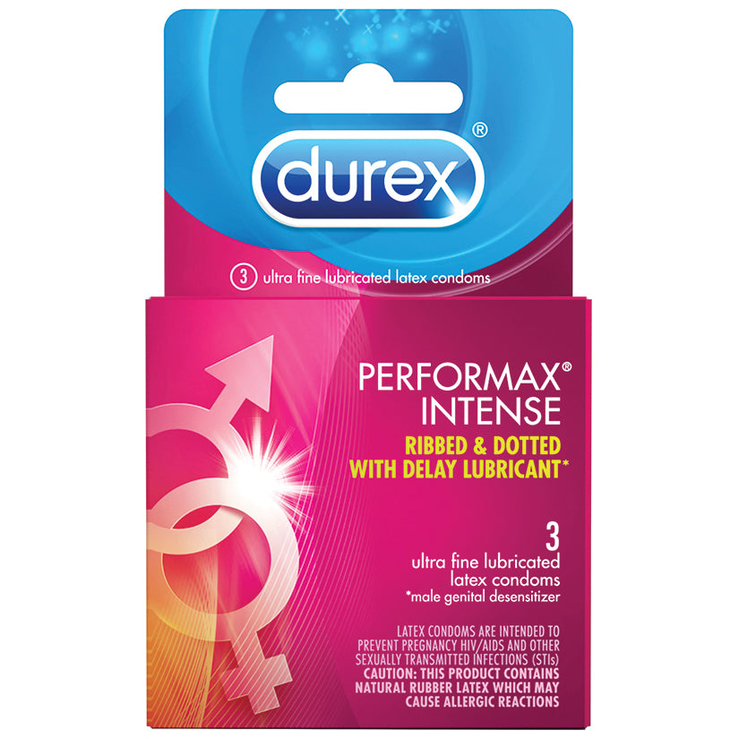Durex Performax Intense Condom (3 Pack)