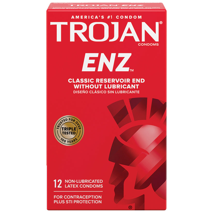 Trojan Enz Non-Lubricated (12 Pack)