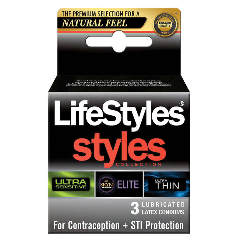 Lifestyles Styles Sensitive - Pack of 3