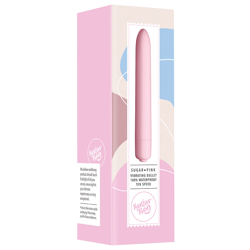 SugarBoo Sugar Pink Vibrating Bullet - Pink