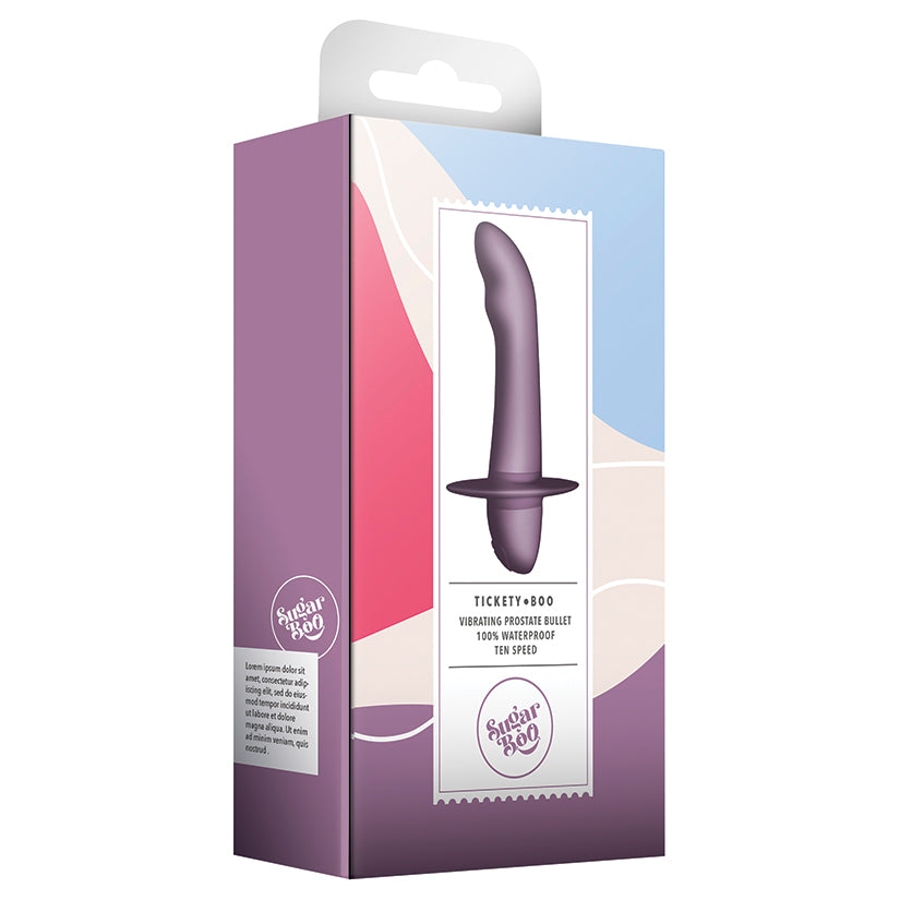 SugarBoo Tickety Boo Vibrating Prostate Bullet - Mauve
