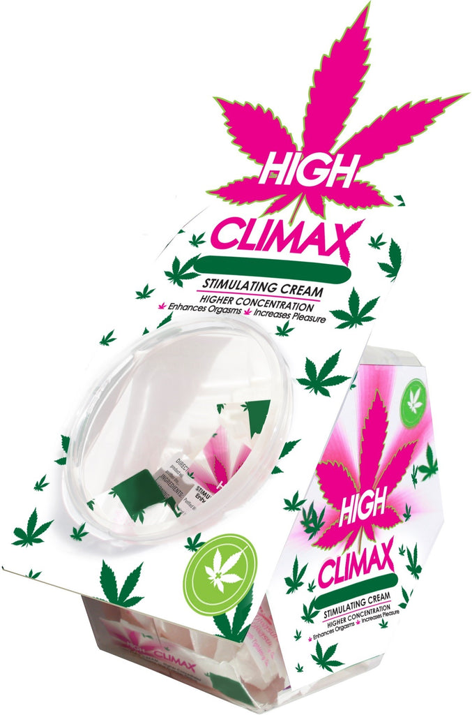High Climax Female Stimulating Cream - 0.067 Fl.  Oz. - 50 Pc. Bowl Display BA-HCSPDJ