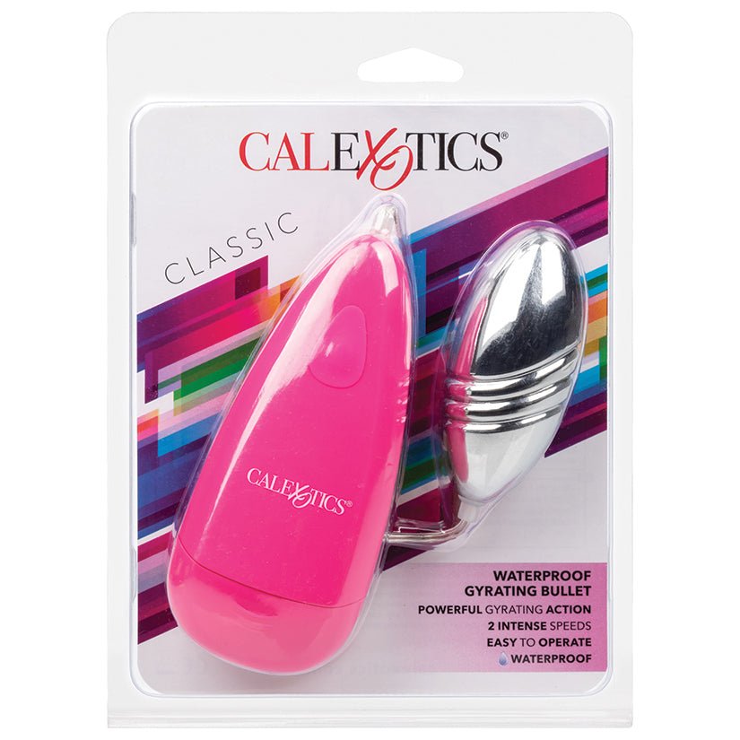 Classic Waterproof Gyrating Bullet-Pink