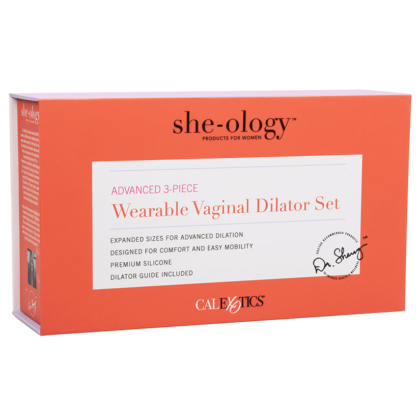 She-ology Advanced 3-Piece Wearable Vaginal Dilator Set