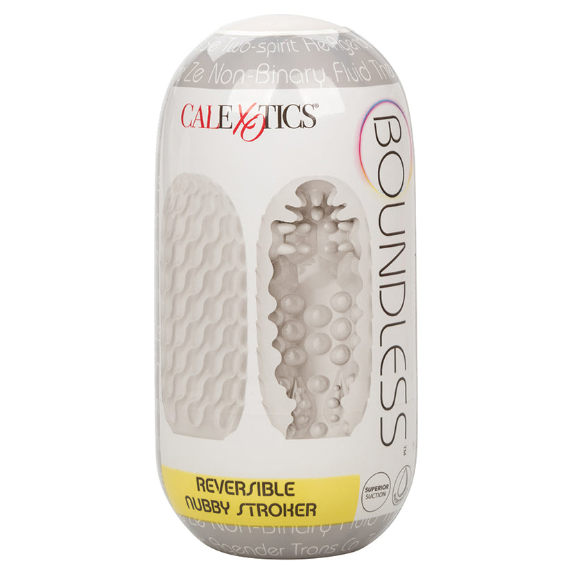 Boundless Reversible Nubby Stroker - White
