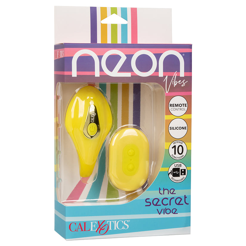Neon Vibes The Secret Vibe w/Remote - Yellow